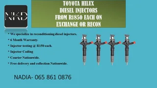 Toyota Hilux Diesel Injectors For Sale On Exchange
