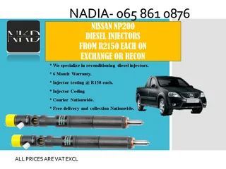 Nissan Np200 Diesel Injectors For Sale On Exchange Or To Recon