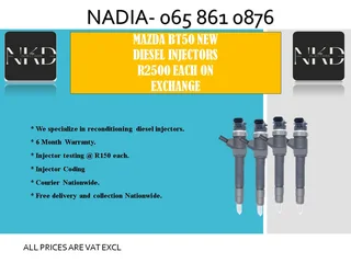 Mazda Bt50 New Diesel Injectors For Sale On Exchange Or To Recon
