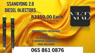 Ssangyong 2.0 Diesel Injectors For Sale Or To Recon The Same Day
