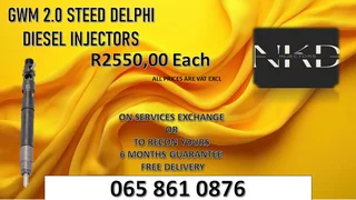 Gwm 2.0 Steed Diesel Injectors For Sale Or To Recon The Same Day