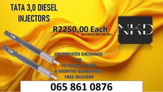 Tata 3.0 Diesel Injectors For Sale Or To Recon The Same Day
