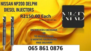 Nissan Np200 Diesel Injectors For Sale Or To Recon The Same Day