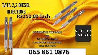 Tata 2.2 Diesel Injectors For Sale Or To Recon The Same Day
