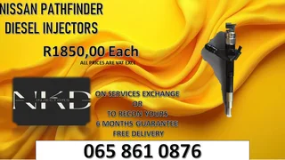 Nissan Pathfinder Diesel Injectors For Sale On Exchange With 6 Months Warranty