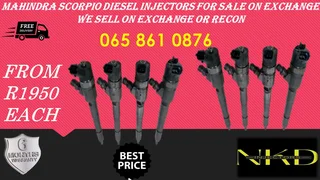 Mahindra Scorpio Diesel Injectors For Sale Or To Recon With Warranty