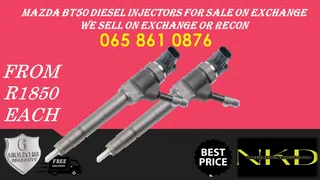 Mazda Bt50 Diesel Injectors For Sale Or To Recon The Same Day
