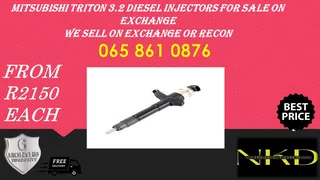 Mitsubishi Triton 3.2 Diesel Injectors For Sale Or To Recon The Same Day