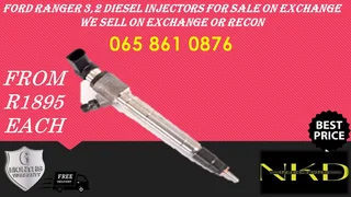Ford Ranger 3.2 Diesel Injectors For Sale Or To Recon The Same Day