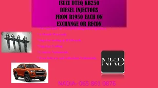 Isuzu Dteq Kb250 Diesel Injectors For Sale On Exchange With 6 Months Warranty