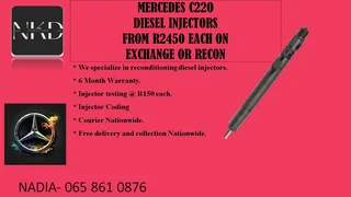Mercedes C220 Diesel Injectors For Sale On Exchange