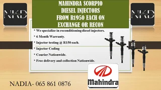 Mahindra Scorpio Diesel Injectors For Sale On Exchange With 6 Months Warranty