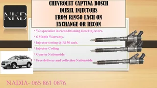 Chevrolet Captiva Diesel Injectors For Sale On Exchange