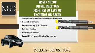 Nissan Np200 Diesel Injectors For Sale On Exchange Or To Recon