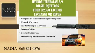 Hyundai Terrican 2.9 Diesel Injectors For Sale On Exchange