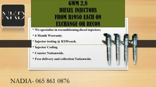 Gwm 2.8 Diesel Injectors For Sale On Exchange Or To Recon