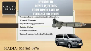 Hyundai H1 Diesel Injectors For Sale On Exchange