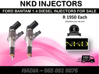Ford Bantam 1.4 Diesel Injectors For Sale On Exchnage With 6 Months Warranty