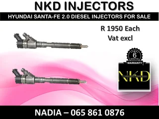 Hyundai Santa Fe 2l Diesel Injectors For Sale On Exhange Or To Recon With Warranty