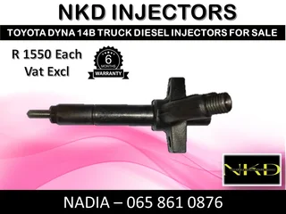 Toyota Dyna 14b Diesel Injectors For Sale On Exchange