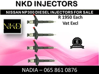 Nissan Np300 Diesel Injectors For Sale On Exchange Or To Recon With Warranty