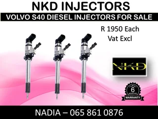 Volvo S40 Diesel Injectors For Sale On Exchange With 6 Months Warranty