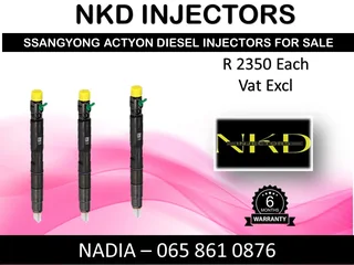 Ssangyong Actyon Diesel Injectors For Sale On Exchange