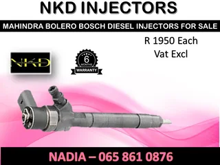 Mahindra Bolero Diesel Injectors For Sale Or To Recon