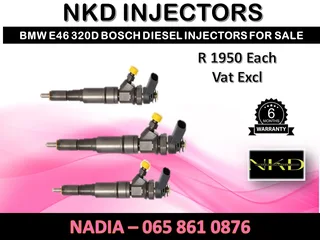 Bmw E46 320d Diesel Injectors For Sale On Exchange Or To Recon With Warranty
