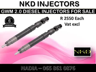 Gwm 2.0 Diesel Injectors For Sale On Exchange Or To Recon