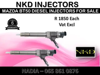 Maazda Bt50 Diesel Injectors For Sale On Exchange Or To Recon