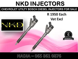 Chevrolet Utility Diesel Injectors For Sale On Exchange With 6 Months Warranty
