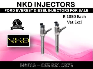 Ford Everest Diesel Injectors For Sale Or To Recon