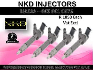 Mercedes C270 Diesel Injectors For Sale On Exchange With 6 Months Warranty