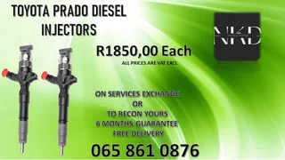 Toyota Prado Diesel Injectors For Saleon Exchange