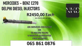 Mercedes C270 Diesel Injectors For Sale On Exchnage Or To Recon