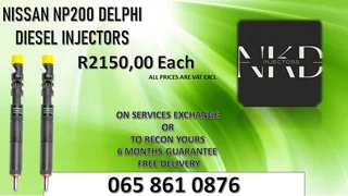 Nissan Np200 Diesel Injectors For Sale On Exchange Or To Recon