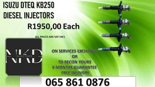 Isuzu Dteq Kb250 Diesel Injectors For Sale On Exchange With 6 Months Warranty