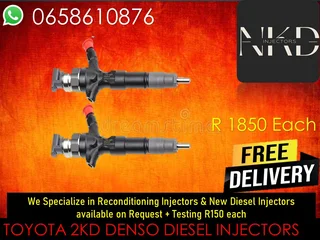 Toyota 2kd Diesel Injectors For Sale On Exchange