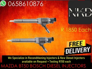 Mazda Bt50 Diesel Injectors For Sale On Exchange Or To Recon With Warranty
