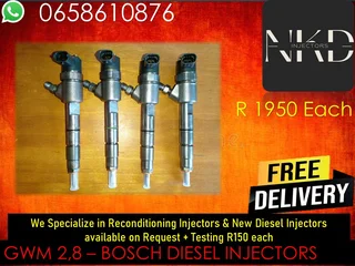Gwm 2.8 Diesel Injectors For Sale On Exchange Or To Recon
