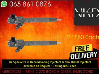 Mercedes C270 Diesel Injectors For Sale On Exchange Or To Recon