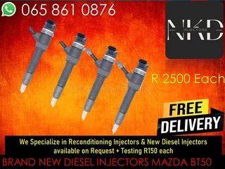 Mazda Bt50 New Diesel Injectors For Sale On Exchange Or To Recon