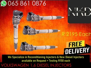 Volkswagen 1.6 Diesel Injectors For Sale On Exchange Or To Recon