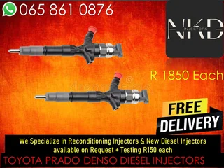 Toyota Prado Diesel Injectors For Sale On Exchange