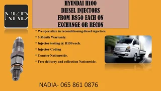 Hyundai H100 Diesel Injectors For Sale Or The Same Day Recon