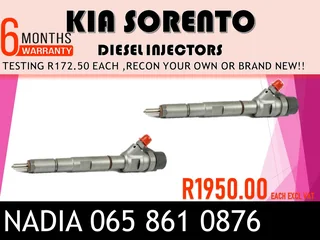 Kia Sorento Diesel Injectors For Sale Or The Same Day Recon