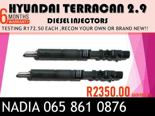 Hyundai Terrican 2.9 Diesel Injectors For Sale Or The Same Day Recon