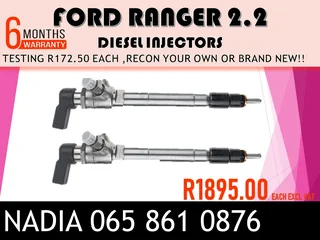 Ford Ranger 2.2 Diesel Injectors For Sale Or The Same Day Recon