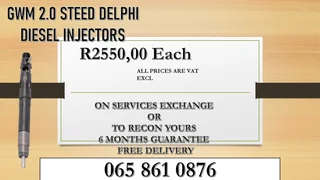 Gwm 2.0 Steed Diesel Injectors For Sale